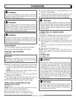 Preview for 12 page of Homelite UT44110B Operator'S Manual