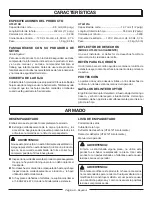 Preview for 33 page of Homelite UT44110B Operator'S Manual