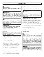 Preview for 12 page of Homelite UT44111 Operator'S Manual