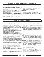 Предварительный просмотр 6 страницы Homelite UT44173 Operator'S Manual