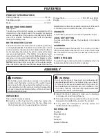 Предварительный просмотр 9 страницы Homelite UT44173 Operator'S Manual