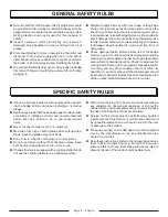 Preview for 6 page of Homelite UT44180 Operator'S Manual