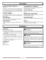 Предварительный просмотр 10 страницы Homelite UT45100 Operator'S Manual