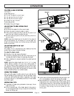 Предварительный просмотр 12 страницы Homelite UT45100 Operator'S Manual