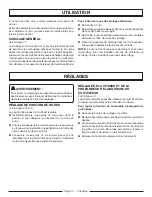 Preview for 26 page of Homelite UT46510 Operator'S Manual