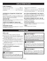 Preview for 20 page of Homelite UT49102 Operator'S Manual