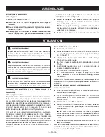 Предварительный просмотр 21 страницы Homelite UT49102 Operator'S Manual