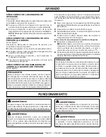 Предварительный просмотр 43 страницы Homelite UT80522 Operator'S Manual