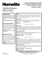 Предварительный просмотр 52 страницы Homelite UT80522 Operator'S Manual