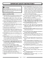 Preview for 7 page of Homelite UT80522B Operator'S Manual