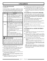 Предварительный просмотр 32 страницы Homelite UT80720 Operator'S Manual