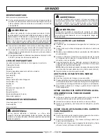 Предварительный просмотр 44 страницы Homelite UT80720 Operator'S Manual