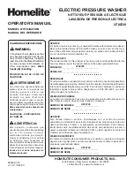 Предварительный просмотр 52 страницы Homelite UT80720 Operator'S Manual