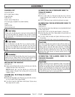 Preview for 12 page of Homelite UT80993 SERIES Operator'S Manual