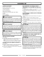 Preview for 26 page of Homelite UT80993 SERIES Operator'S Manual