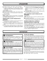 Preview for 30 page of Homelite UT80993 SERIES Operator'S Manual