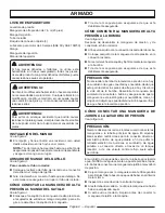 Preview for 40 page of Homelite UT80993 SERIES Operator'S Manual