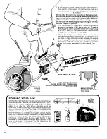 Preview for 22 page of Homelite XL Owners Operating & Maintenance Manual