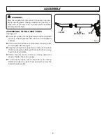 Preview for 8 page of Homelite YARD BROOM II UT08012 Operator'S Manual