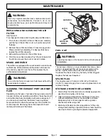 Preview for 11 page of Homelite ZR08110 Operator'S Manual