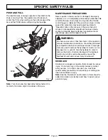 Preview for 5 page of Homelite ZR10901 Operator'S Manual