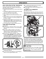 Preview for 15 page of Homelite ZR10901 Operator'S Manual