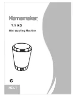 Preview for 1 page of Homemaker HCLT User Manual