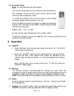 Preview for 8 page of Homemaker ZS998 User Manual