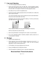 Preview for 11 page of Homemaker ZS998 User Manual