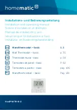 Preview for 1 page of Homematic IP 154666 Installation And Operating Manual