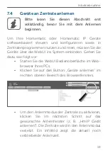 Предварительный просмотр 19 страницы Homematic IP HmIP-CCU3 Mounting Instruction And Operating Manual