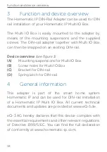 Предварительный просмотр 18 страницы Homematic IP HmIP-DRA Mounting Instruction