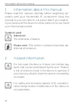 Предварительный просмотр 38 страницы Homematic IP HmIP-DRBLI4 Installation And Operating Manual