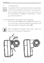 Предварительный просмотр 10 страницы Homematic IP HmIP-eTRV-C-TP Mounting Instruction