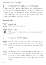 Предварительный просмотр 42 страницы Homematic IP HmIP-FALMOT-C12 Installation Instructions And Operating Manual