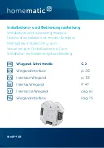 Homematic IP HmIP-FWI Installation And Operating Manual предпросмотр