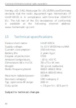 Preview for 40 page of Homematic IP HmIP-KRCK User Manual