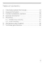 Предварительный просмотр 11 страницы Homematic IP HmIP-SF-2 Manual