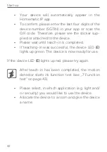 Предварительный просмотр 42 страницы Homematic IP HmIP-SMI55-2 Mounting Instruction And Operating Manual