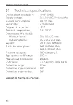 Предварительный просмотр 48 страницы Homematic IP HmIP-SMI55 Mounting Instruction And Operating Manual