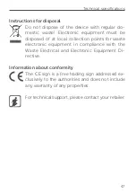 Предварительный просмотр 49 страницы Homematic IP HmIP-SMI55 Mounting Instruction And Operating Manual