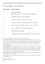 Предварительный просмотр 34 страницы Homematic IP HmIP-SWDM Mounting Instruction And User Manual