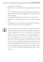 Предварительный просмотр 31 страницы Homematic IP HmIPW-FALMOT-C12 Installation Instructions And Operating Manual