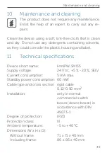 Preview for 49 page of Homematic IP HmIPW-SMI55 Installating Instruction And Operating Manual