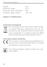 Preview for 50 page of Homematic IP HmIPW-SMI55 Installating Instruction And Operating Manual