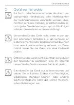 Preview for 5 page of HomeMatic 153663 Mounting Instruction And Operating Manual