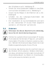 Preview for 21 page of HomeMatic 156757 Installation Instructions And Operating Manual