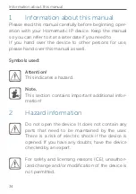 Preview for 34 page of HomeMatic 156757 Installation Instructions And Operating Manual