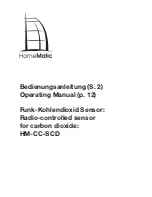 HomeMatic HM-CC-SCD Operating Manual preview