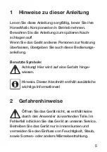 Preview for 5 page of HomeMatic HM-CC-VD Installation And Operating Manual